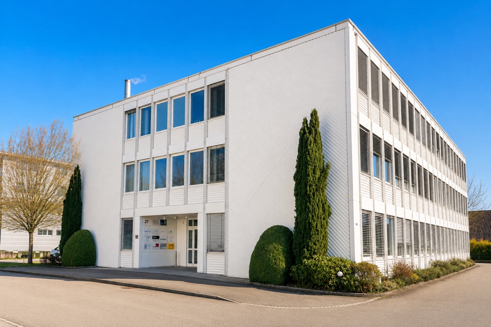 Aussenansicht der MutRaum Praxis an der Gibelinstrasse 27 in Solothurn